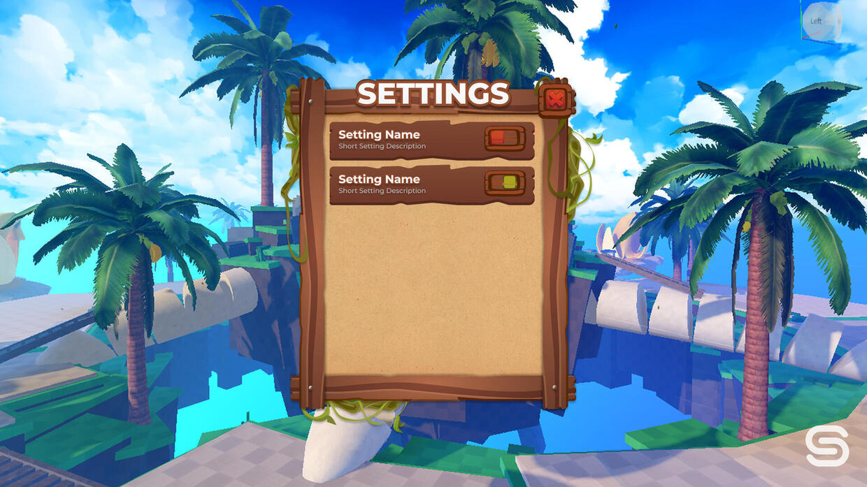 Roblox User Interface Design