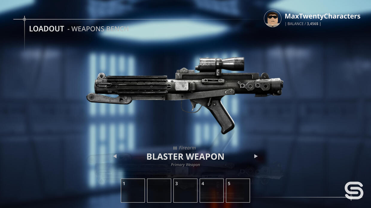 Roblox Star Wars Menu Loadout Ui