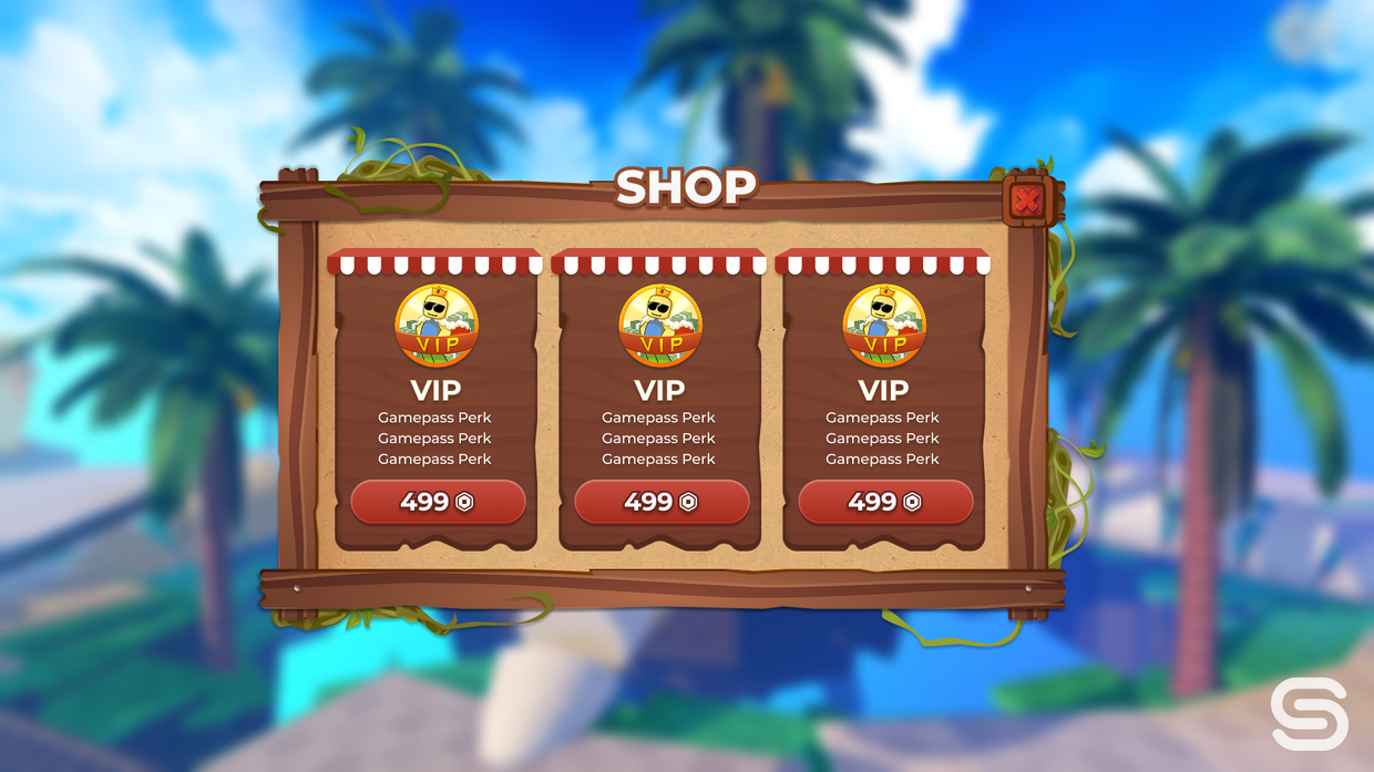 Roblox User Interface Design