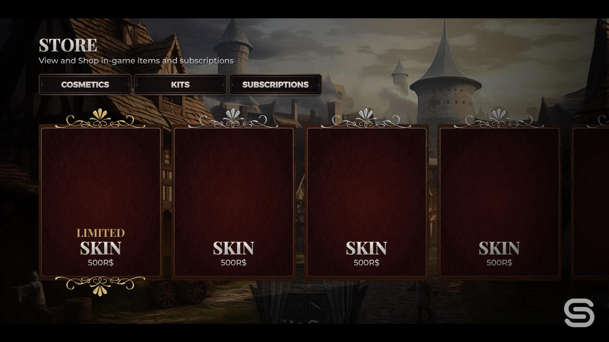 ROBLOX Edo Shoguns Legacy Game User Interface Design