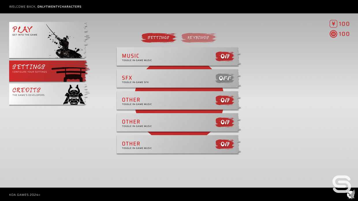 ROBLOX Edo Shoguns Legacy Game User Interface Design